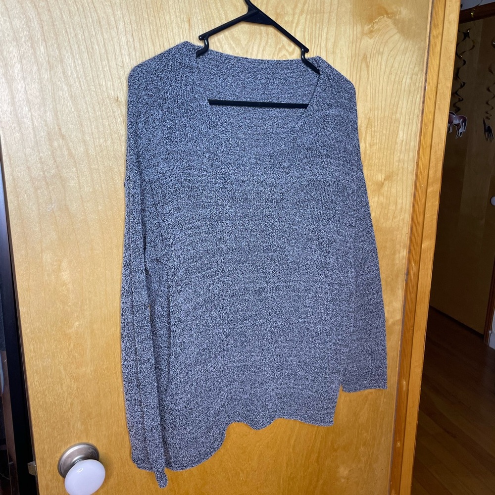 Gray Oversized Sweater